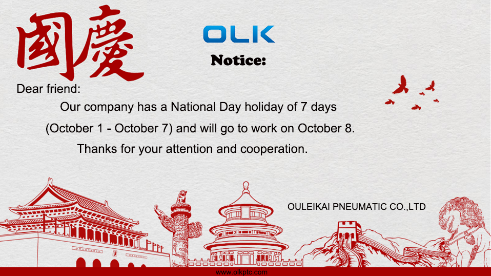 Olk Pneumatic National Day Holiday Aviso